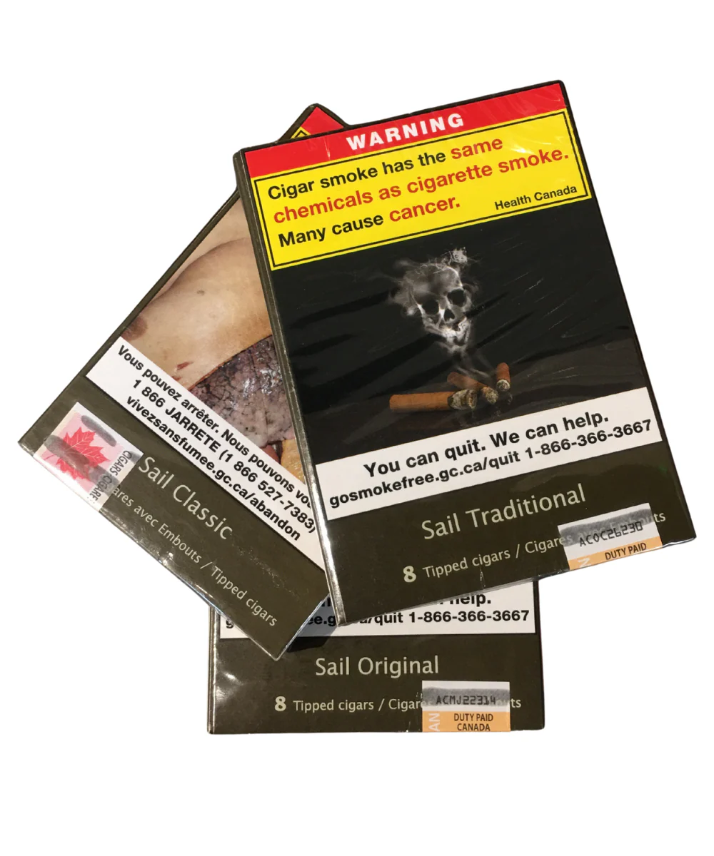 Sail Tipped Cigarillo 8 Pack - Assorted Strengths