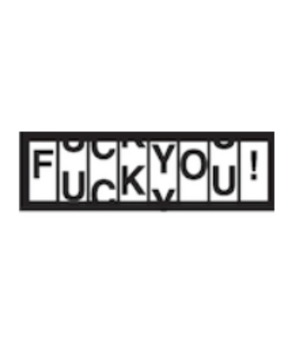 F U Odometer Sticker