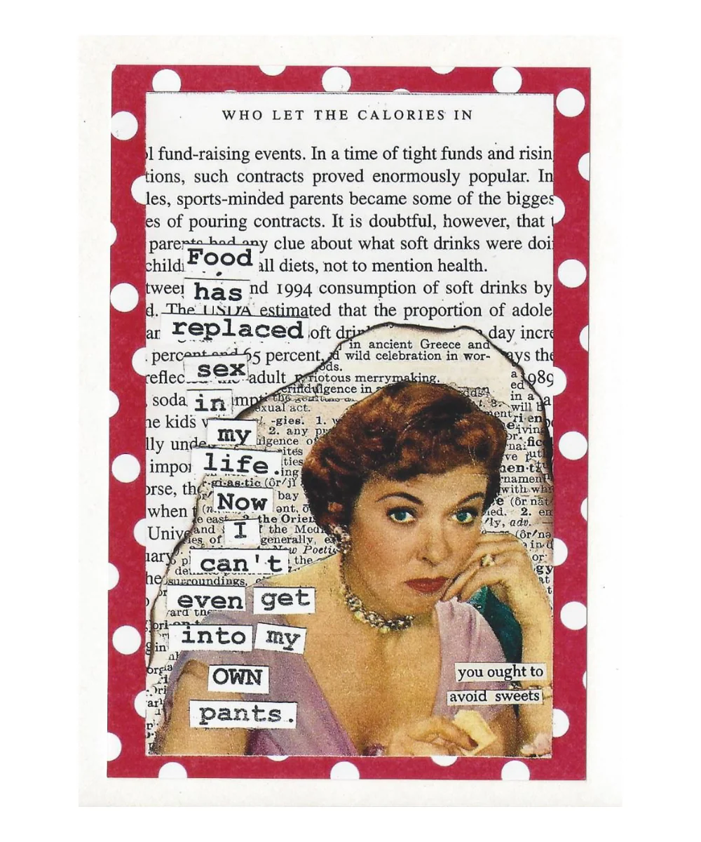 Food Has Replaced Sex Greeting Card