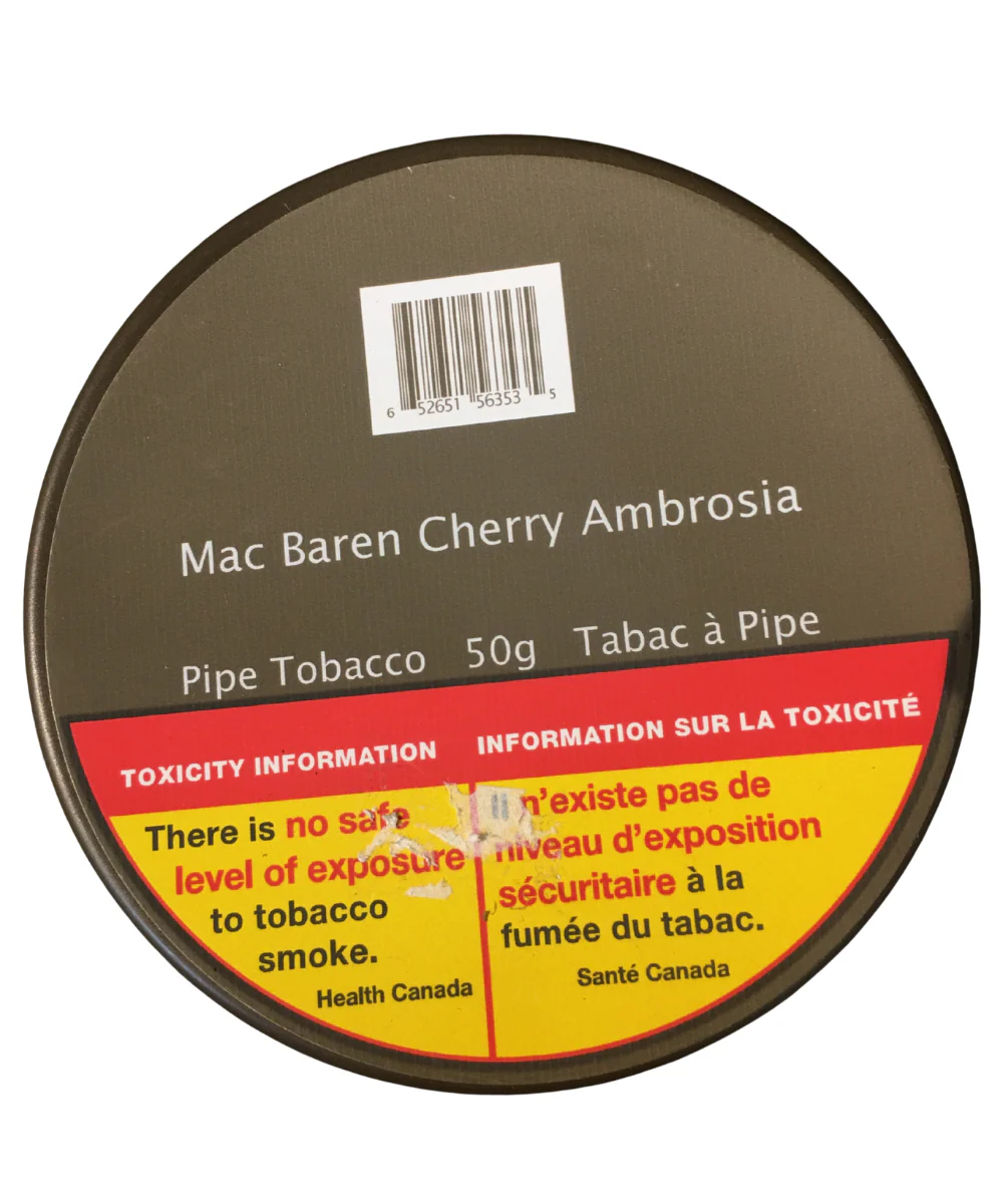 Mac Baren Cherry Ambrosia 50g Tin Pipe Tobacco - Image 2