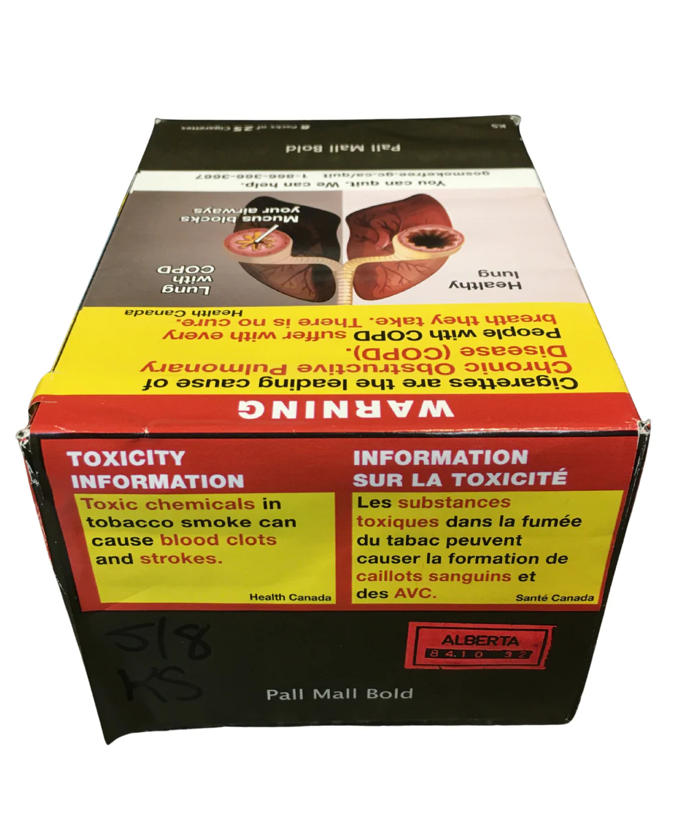 Pall Mall Bold King Size 25pk Carton